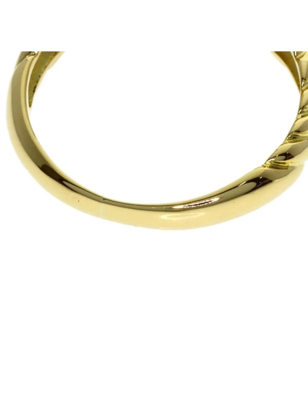 Dior Tulip Diamond Ring 18k Yellow Gold